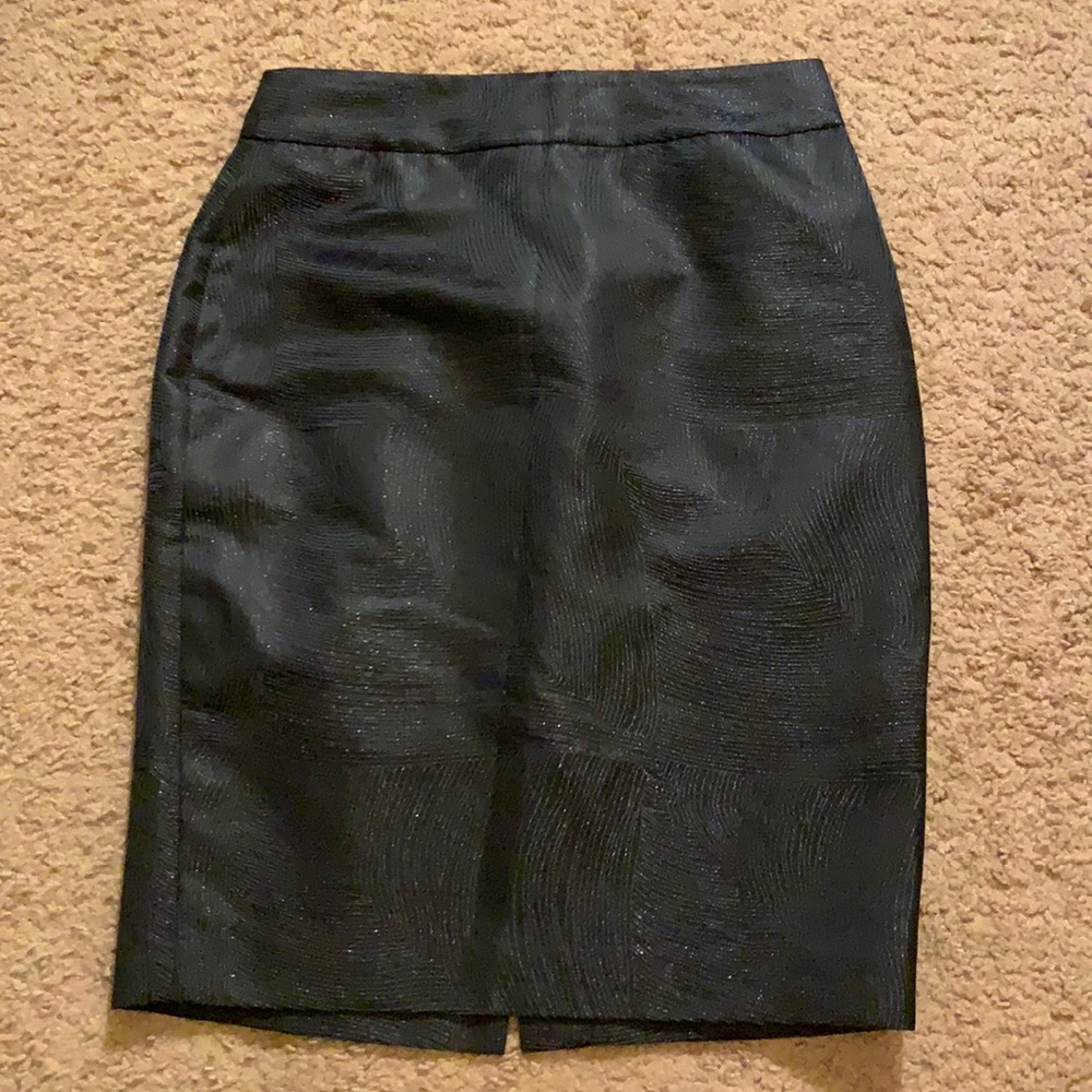 Banana Republic Metallic Pencil Skirt